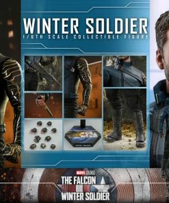 Wholesale ✨ Winter Soldier Sixth Scale Figure By Hot Toys Television Masterpiece Series - The Falcon And The Winter Soldier Avengers Earth's Heroes ✨ 41 Winter Soldier Sixth Scale Figure By Hot Toys Television Masterpiece Series - The Falcon And The Winter Soldier Avengers Earth's Heroes