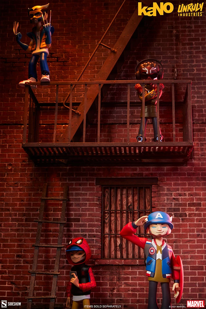 Promo š Wolverine Designer Collectible Toy By Unruly Industries⢠By KaNO X-Men š„ 18 Wolverine Designer Collectible Toy By Unruly Industries⢠By KaNO X-Men