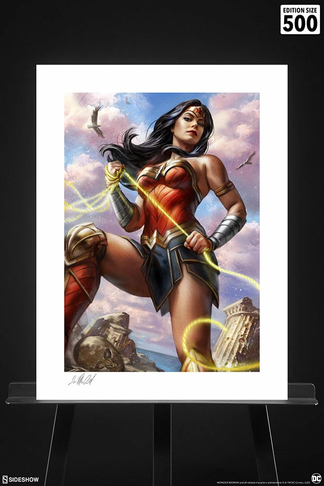 Budget π Wonder Woman #755 Fine Art Print By Artist Ian MacDonald. Art Print By Sideshow Collectibles π 2 Wonder Woman #755 Fine Art Print By Artist Ian MacDonald. Art Print By Sideshow Collectibles