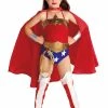 Fun.com Wonder Woman Girls Costume Cosplay, Halloween Costumes
