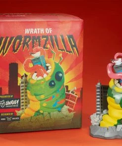Wrath Of Wormzilla! Designer Collectible Toy By Unruly Industries™ By Mike